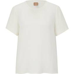 HUGO BOSS Blusenshirt ILYEANA weiss