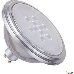 SLV QPAR111 GU10, LED Leuchtmittel silber 7W 4000K CRI90 40°