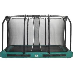 Salta Trampoline Premium Ground met Veiligheidsnet 366 x 244 cm Groen