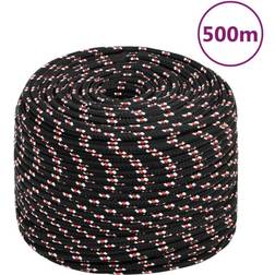 vidaXL Corda Nautica Nera 10 mm 500 m in Polipropilene