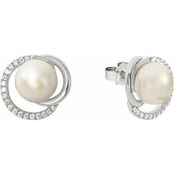 Joop! Ohrstecker für Damen, 925 Sterling Silber, Zirkonia synth. Silber