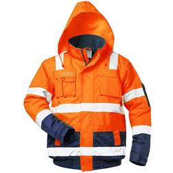 Safestyle Warnpilotenjacke Jonas Gr. orange/blau