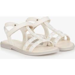 Geox Karly Girl Sandal, White