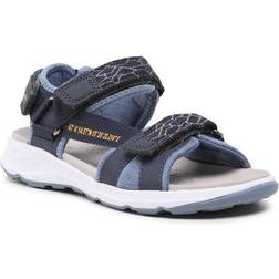 Superfit Criss Cross Sandaler - Blå