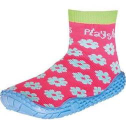 Playshoes Calcetines Aqua Flower Rosa