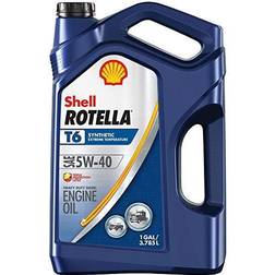 Shell Rotella T6 Full SAE 5W-40 Diesel Motor Oil 1gal