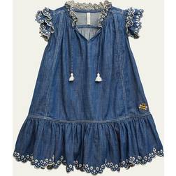 Zimmermann Kids Blue dress for girls