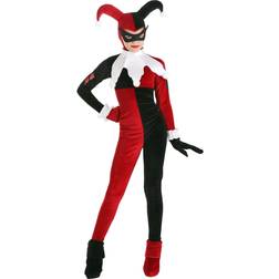 Jerry Leigh Deluxe Kid's Harley Quinn Costume Kid's Costumes