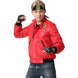 Fun Costumes Karate Kid Red Cobra Kai Jacket Costume XL