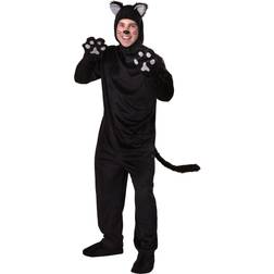 Plus Adult Black Cat Costume Black 3X