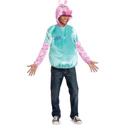 Disguise Men's Peppa Pig Daddy Pig Deluxe Fancy Dress Costume Pink/Green