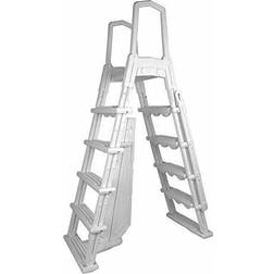 Aqua select flip-up a-frame ladder for above ground pools 48-54"h