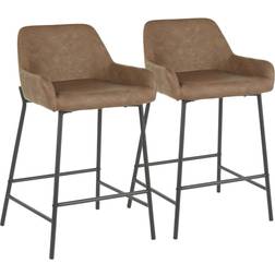 Lumisource B24-DNLA BKE2 Daniella Bar Stool 2