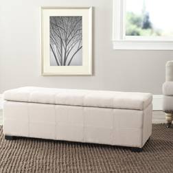 Safavieh Madison Large Linen Storage Bench