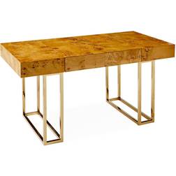 Jonathan Adler Bond Executive Burled Mappa Writing Desk