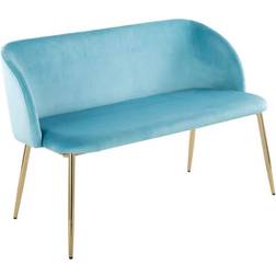 Lumisource Fran Glam Settee Bench