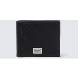 Dolce & Gabbana Black Dauphine Bifold Wallet - 80999 NERO