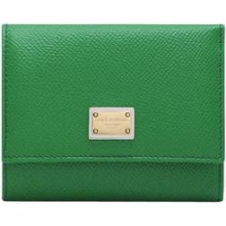 Dolce & Gabbana Dauphine Calfskin Wallet - Green