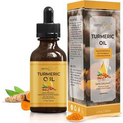 DERMAXGEN Turmeric Oil + Organic Acne Treatment, Clear skin Tone, Hydrate Dull Glow Oil