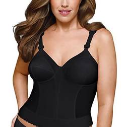 Exquisite Form Women's Longline Bra - Black