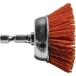 Century Drill & Tool Century Drill & Tool 1-3/4 in. Fine Crimped Cup Brush, 1/4 in