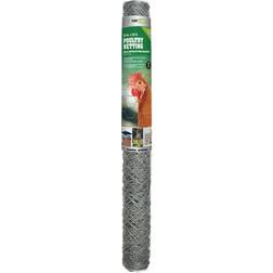 Yardgard 308464b fence 25 feet silvergalvanized chicken wire