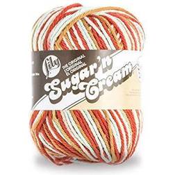 6 pack lily sugar'n cream yarn ombres super size-sunrise ombre -102019-19992