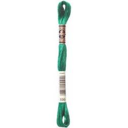 DMC Mouline 117-699 Six-Strand Embroidery Thread Green 8.7-Yards