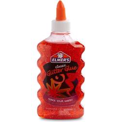 Elmers Glitter Glue Washable Red 6 oz. 1 Count