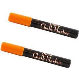 Uchida Marvy Uchida Broad Point Chalk Markers Red 2/Pack