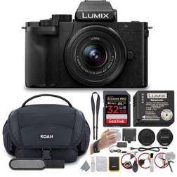 Panasonic LUMIX G100 4K Mirrorless Vlogging Camera with 12-32mm Lens Bundle