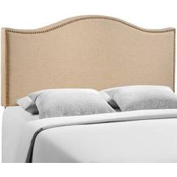 modway Curl Queen Nailhead Headboard