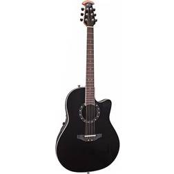 Ovation Standard Balladeer 2771 Ax Acoustic-Electric Guitar Black