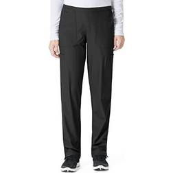 Carhartt Women's Flat Front Straight Leg Pant - Black