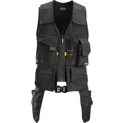 Snickers Workwear Custom Leathercraft Allround Work Tool Vest - Black