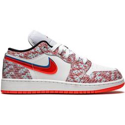 Nike Air Low SE Take Flight GS - White/Blue Hero/Bright Crimson/Black