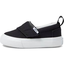 Toms Boy's Alpargata Fenix Slip-On Sneaker, Black, Toddler