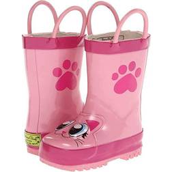 Western Chief Pink Kitty Rain Boot Girls Toddler Pink Boot