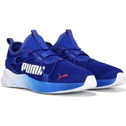 Puma Kids' Softride Rift Slip On Sneaker Little Kid Shoes Blue Fade