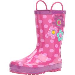 Western Chief Flower Cutie Girls' Infant-Toddler-Youth Pink Boot Toddler