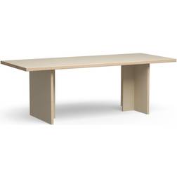 HKliving Cream 220cm Matbord 90x220cm