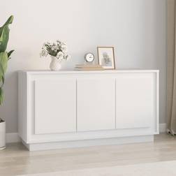 vidaXL White Engineered Sideboard