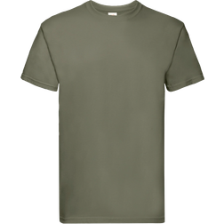 Fruit of the Loom Men's Super Premium Short Sleeve Crew Neck T-shirt - Classic Olive