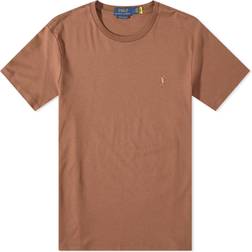 Polo Ralph Lauren Custom Slim Fit Soft Cotton Tee - Brown