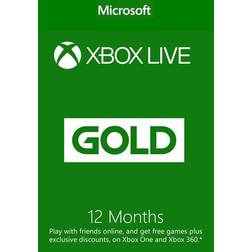 Microsoft Xbox Live Gold Membership 12 Months - Brazil