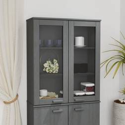 vidaXL Överdel Till Högskåp Mörkgrå 85 x 35 x 100 cm Sideboard