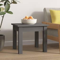 vidaXL 35x35x30 massivt Sofabord
