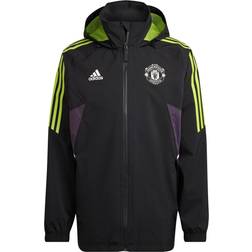 adidas Manchester United Condivo 22 Rain Jacket Men's - Black