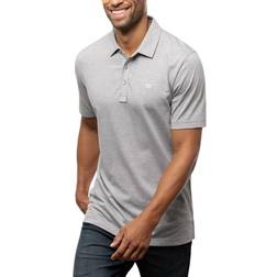 Travismathew The Zinna Polo T-shirt - Heather Grey