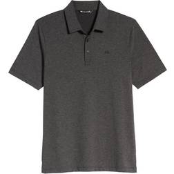 Travismathew The Zinna Polo T-shirt - Heather Black